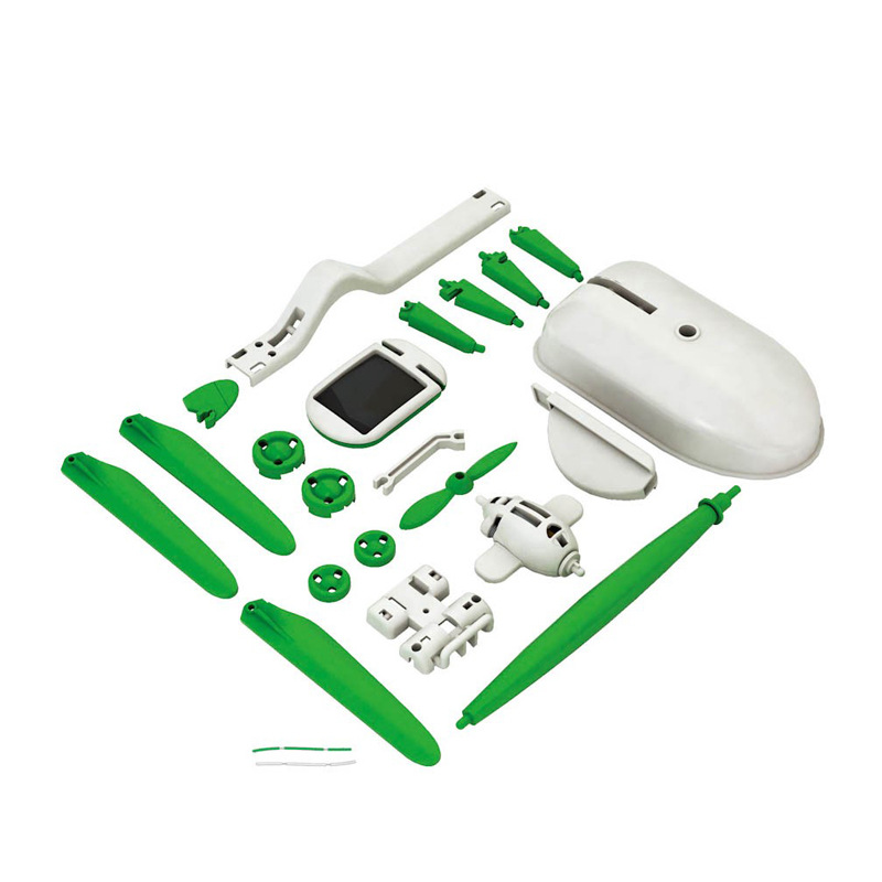 Model Kit U Boat - Zestaw Robota Solarnego 6-w-1: Statkowy Wentylator,