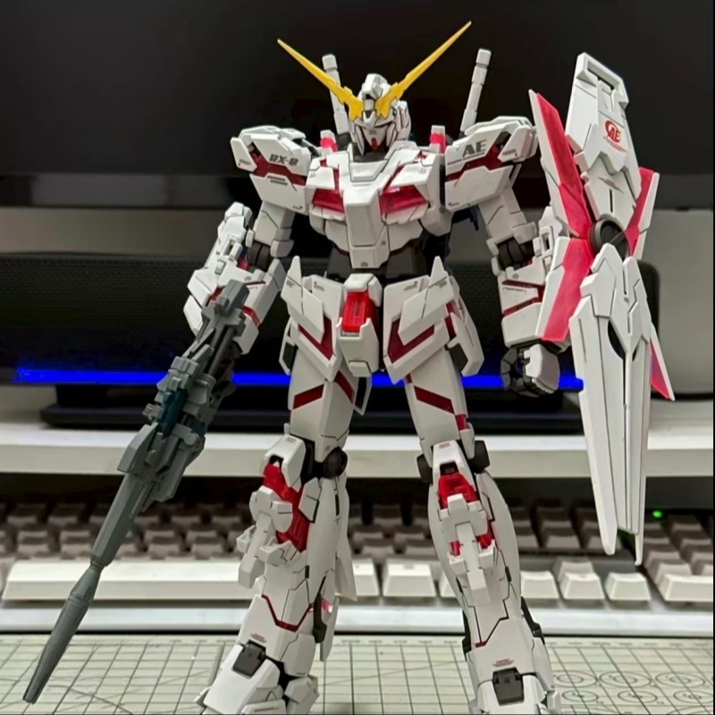 Model Kit Third Party - Zmontowany Model HG Unicorn 1/144 Jim