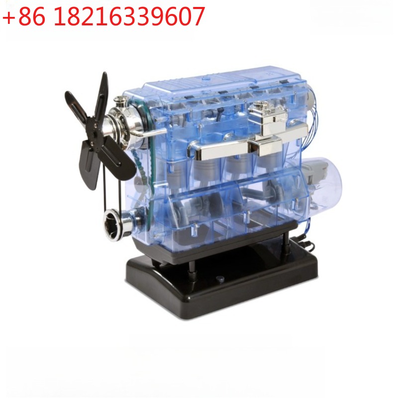 Model Kit Glue - Model silnika czterocylindrowego w rzędzie, koaksjalny