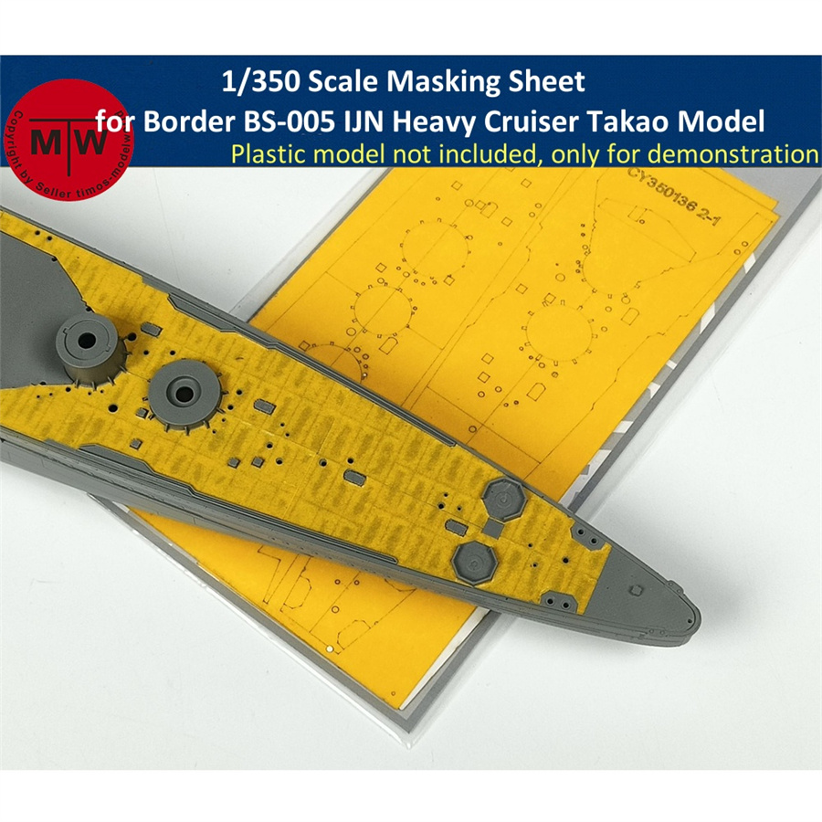 Model Kit U Boat - Arkusz maskujący w skali 1/350 do