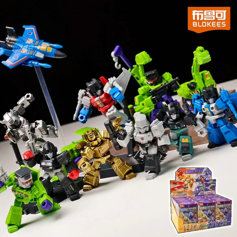 Model Kit Blokees - Figurki transformery Hot Blokees Defender Version