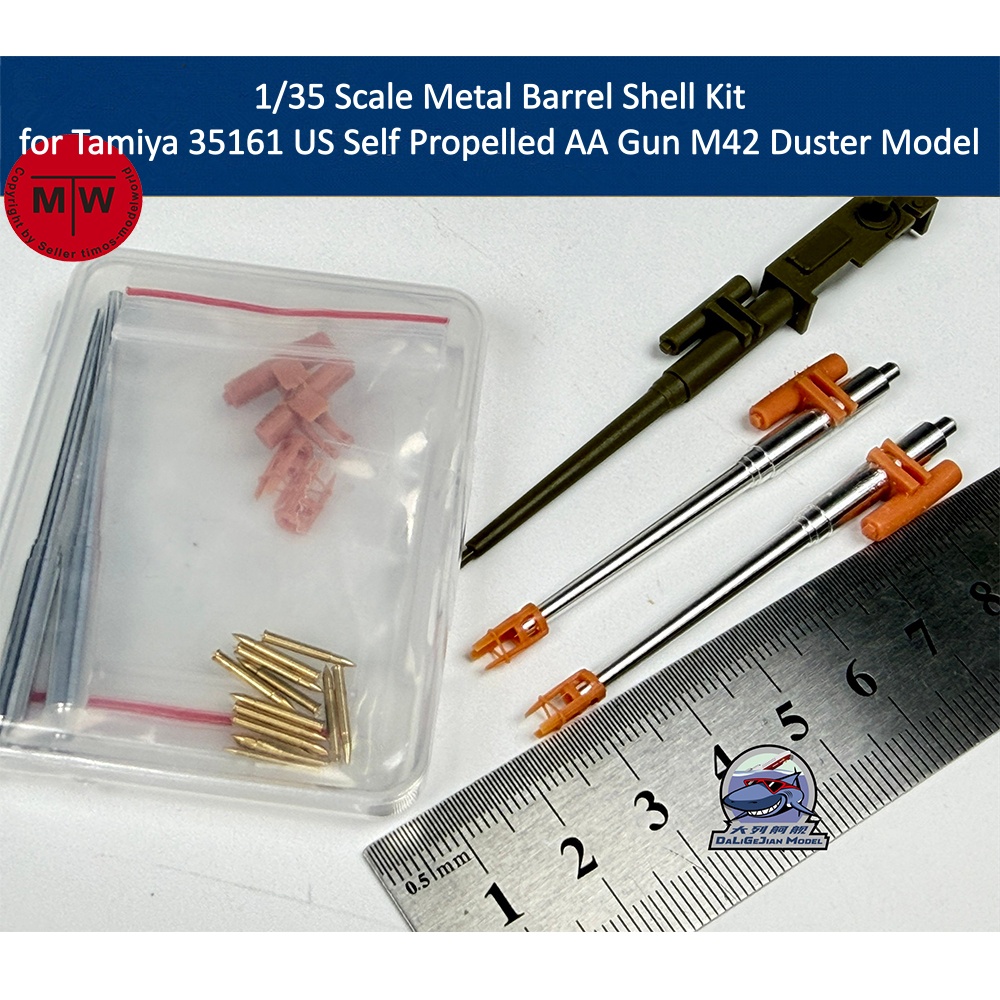 Model Kit Tamiya - Zestaw metalowych pocisków w skali 1/35
