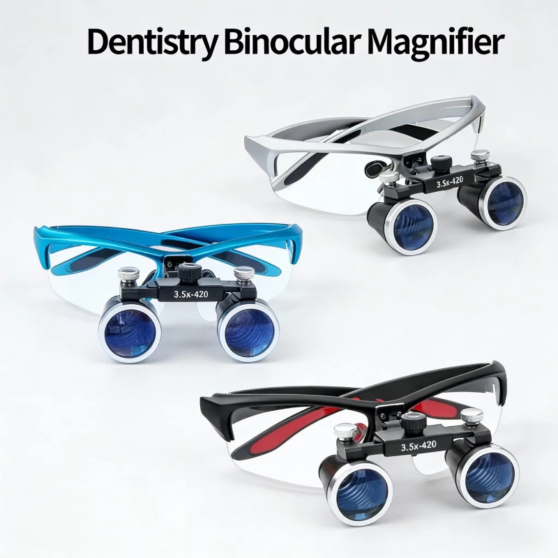 Magnifier With Light - Ultralekka lupa stomatologiczna 3.5X z optycznym