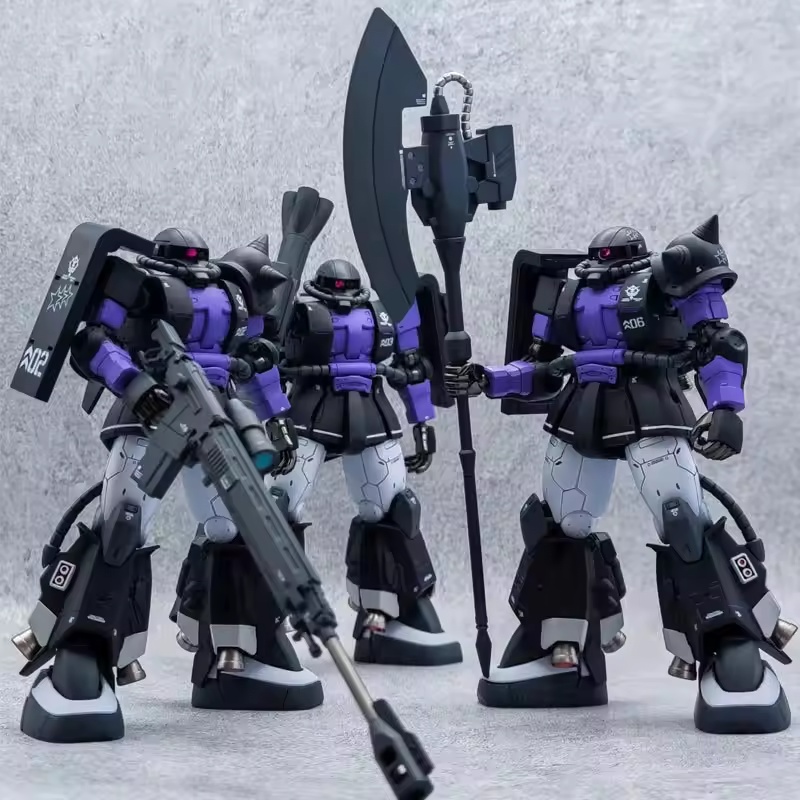 Model Kit Nipper - Czarny Sanrensei Zaku Hg 1/144 Gto