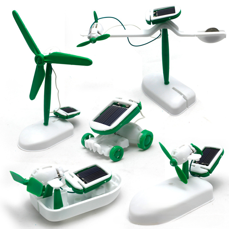 Zestaw Robota Solarnego 6-w-1: – Model Kit U Boat recenzja i cena