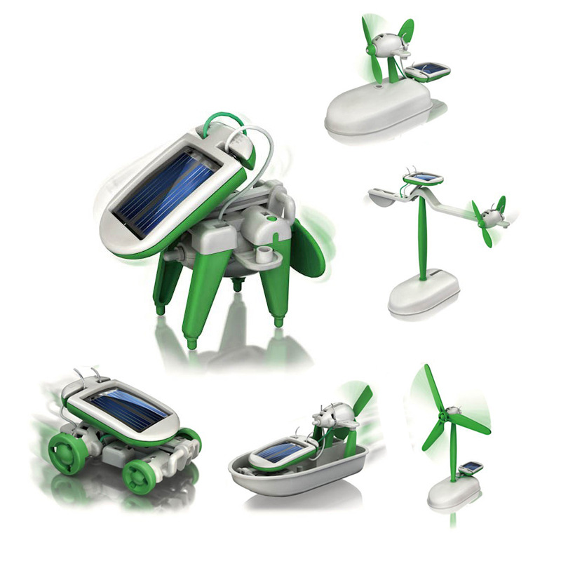 Zestaw Robota Solarnego 6-w-1: – Model Kit U Boat recenzja i cena