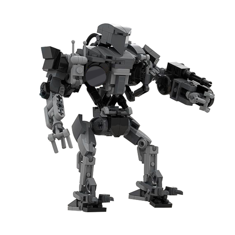 Klocki do budowania robotów MO – Model Kit Robocop recenzja i cena