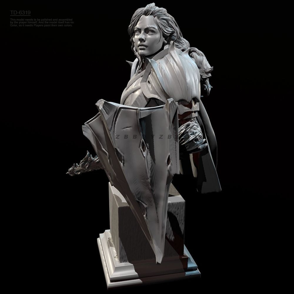 55mm 70mm Popiersie Rycerki Ży – Model Kit Knight recenzja i cena