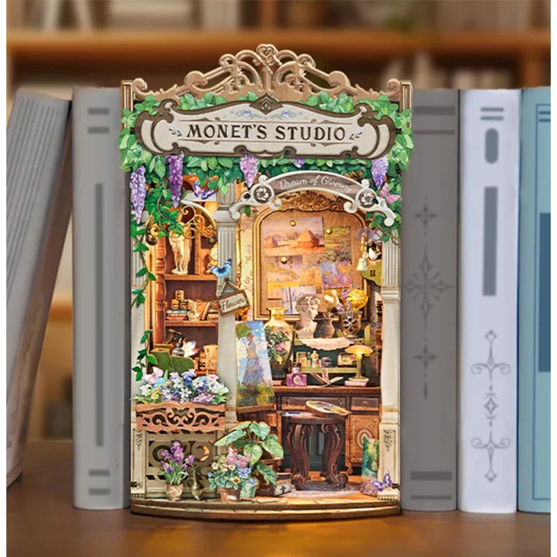 Drewniany model studia Moneta, – Model Kit Studio recenzja i cena