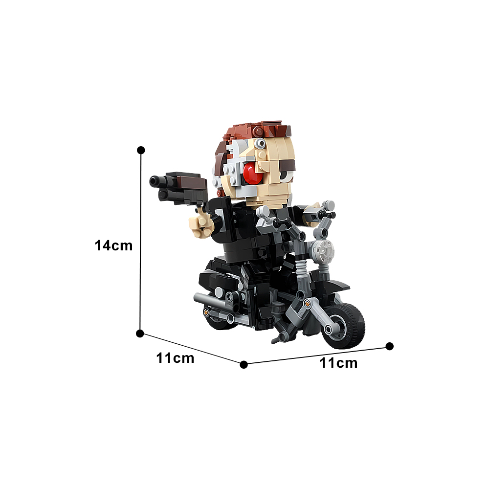 MOC Mechaniczny Terminator T-8 – Model Kit Robocop recenzja i cena