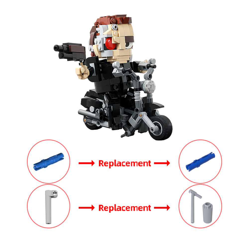 MOC Mechaniczny Terminator T-8 – Model Kit Robocop recenzja i cena