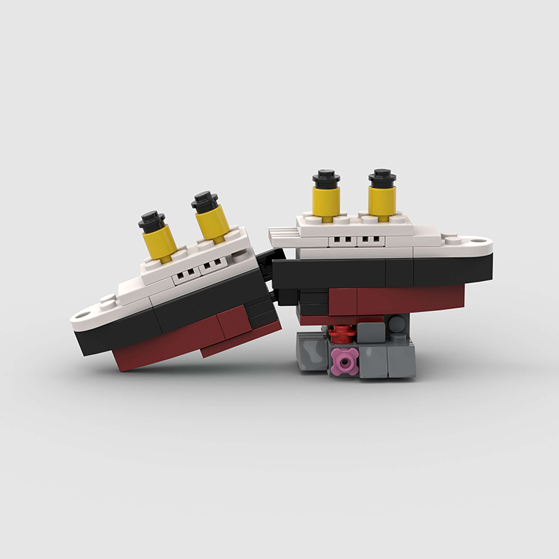 Mini RMS Titanic Sank Ship Mod – Model Kit U Boat recenzja i cena