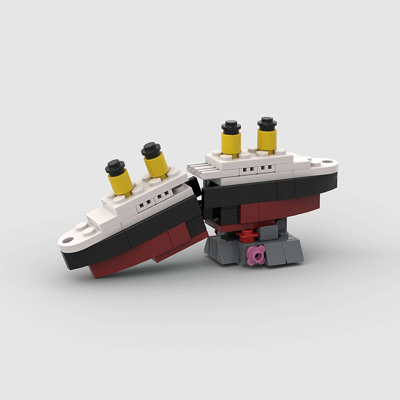 Mini RMS Titanic Sank Ship Mod – Model Kit U Boat recenzja i cena