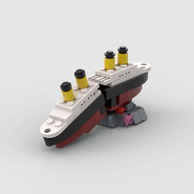 Mini RMS Titanic Sank Ship Mod – Model Kit U Boat recenzja i cena