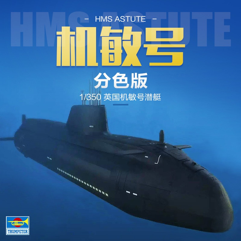 TRUMPETER 1/350 Skala HMS Astu – Model Kit U Boat recenzja i cena