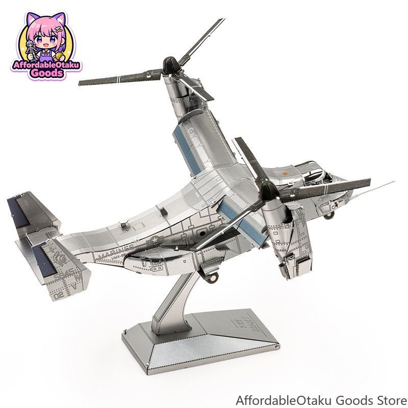 V-22 Osprey 3D Metalowy Puzzle – Model Kit Glue recenzja i cena