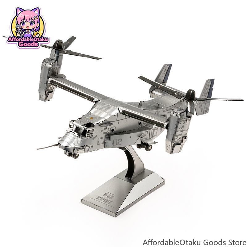 V-22 Osprey 3D Metalowy Puzzle – Model Kit Glue recenzja i cena
