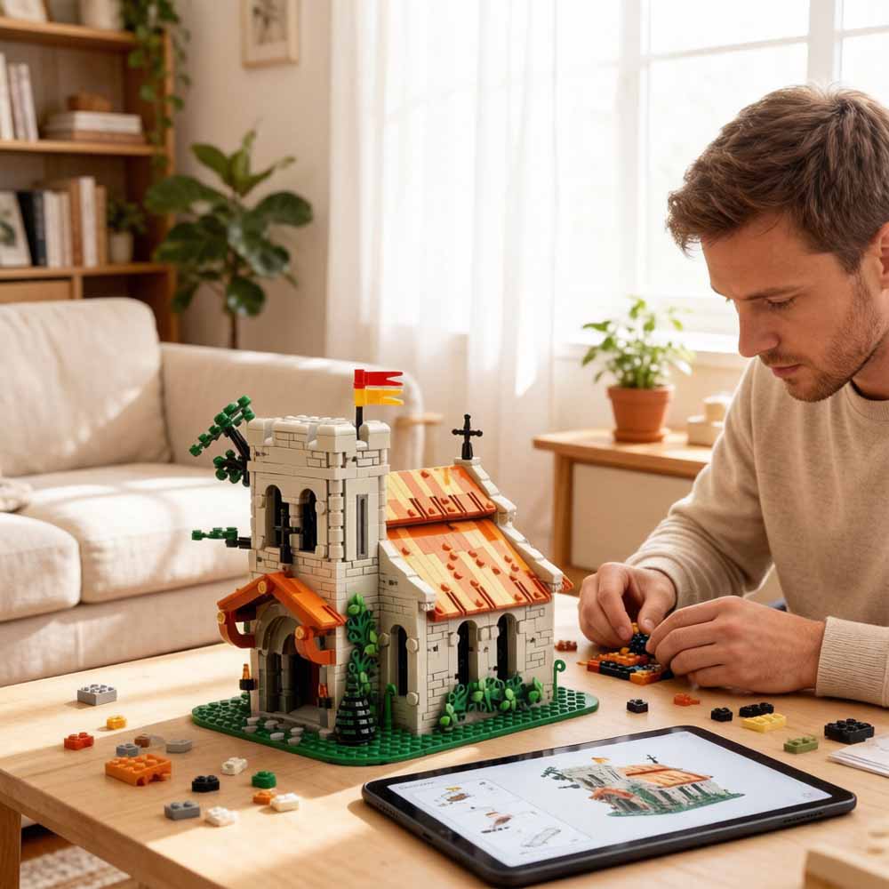 Średniowieczne Klocki Kościoła – Model Kit Knight recenzja i cena