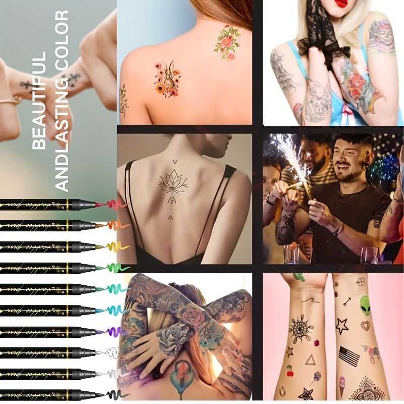 Zestaw markerów do tatuaży tym – Metallic Paint Set recenzja i cena