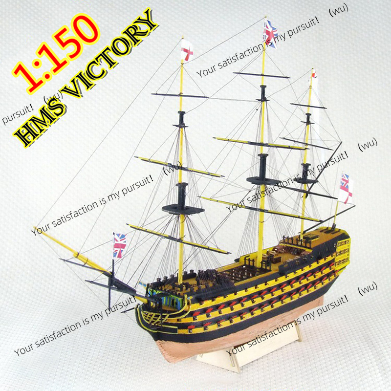 1 Zestaw Modelu Żaglówki 1:150 – Model Kit Hms Victory recenzja i cena