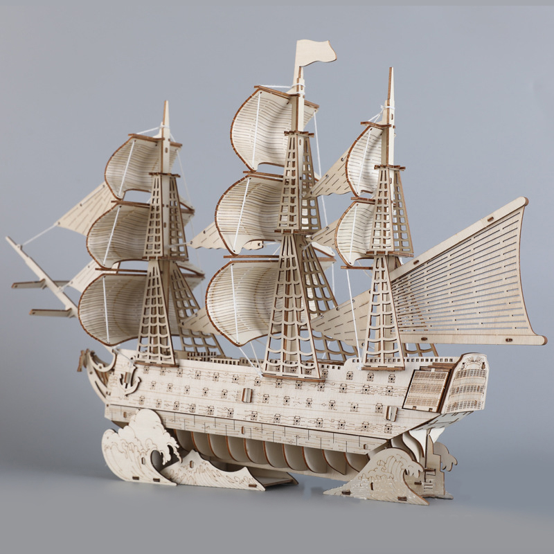 HMS Victory Ship Model Kit 3D  – Model Kit Hms Victory recenzja i cena