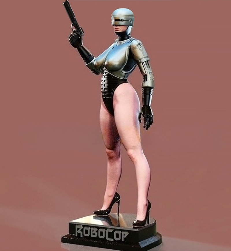 Zestaw Modelarski Figurka Żywi – Model Kit Robocop recenzja i cena