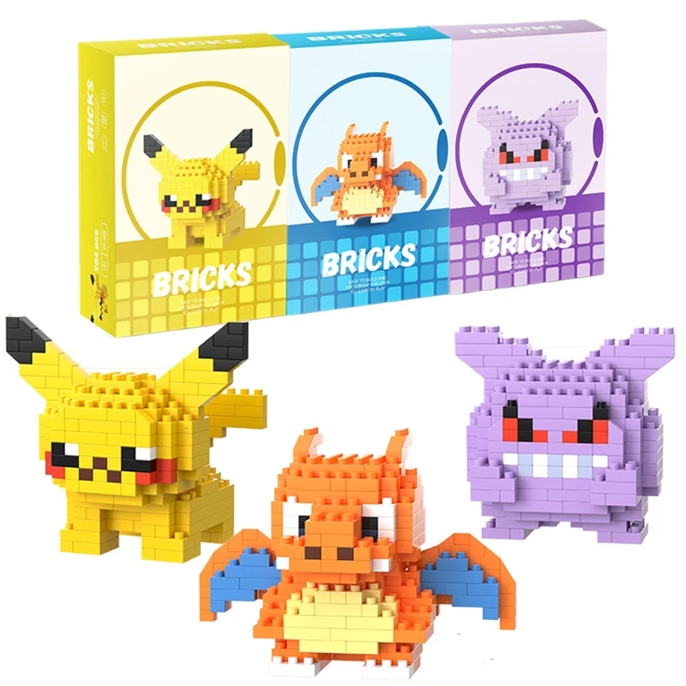 Klocki Mikro Pokemon Pikachu D – Model Kit Resin recenzja i cena