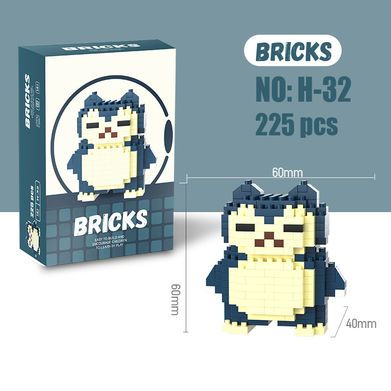 Klocki Mikro Pokemon Pikachu D – Model Kit Resin recenzja i cena