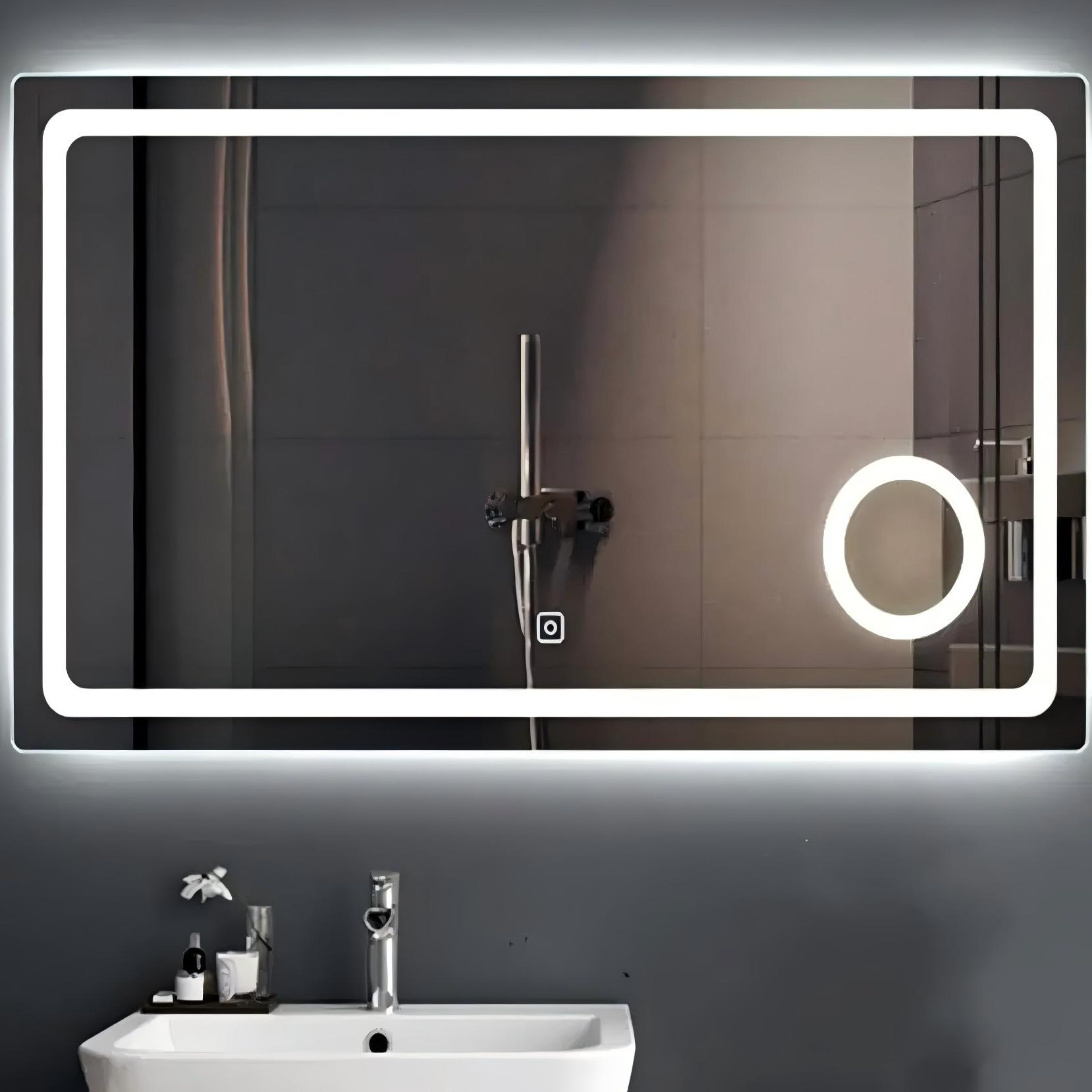 Lusterka łazienkowe montowane  – Magnifier With Light recenzja i cena