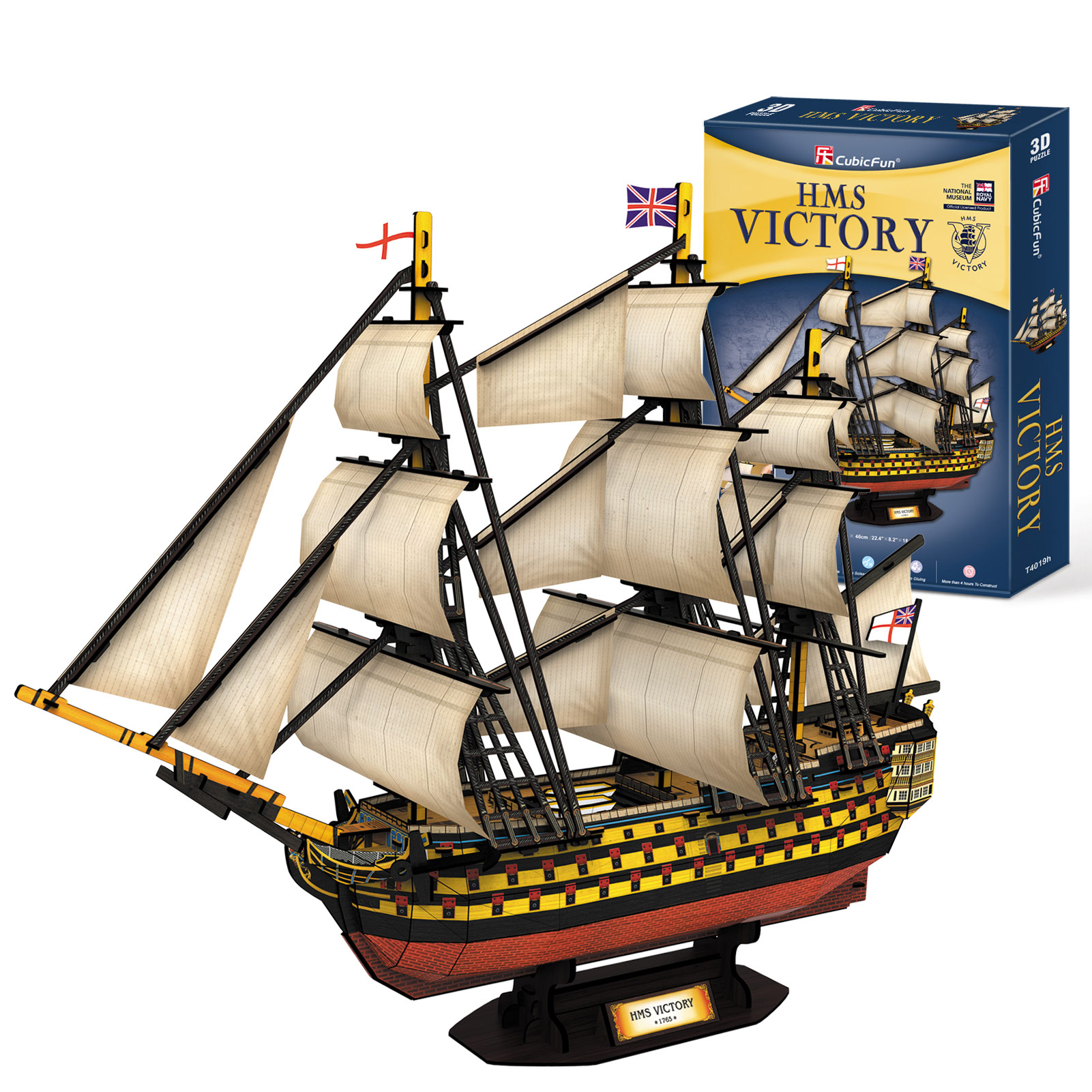 Puzzle 3D Duży statek HMS Vict – Model Kit Hms Victory recenzja i cena