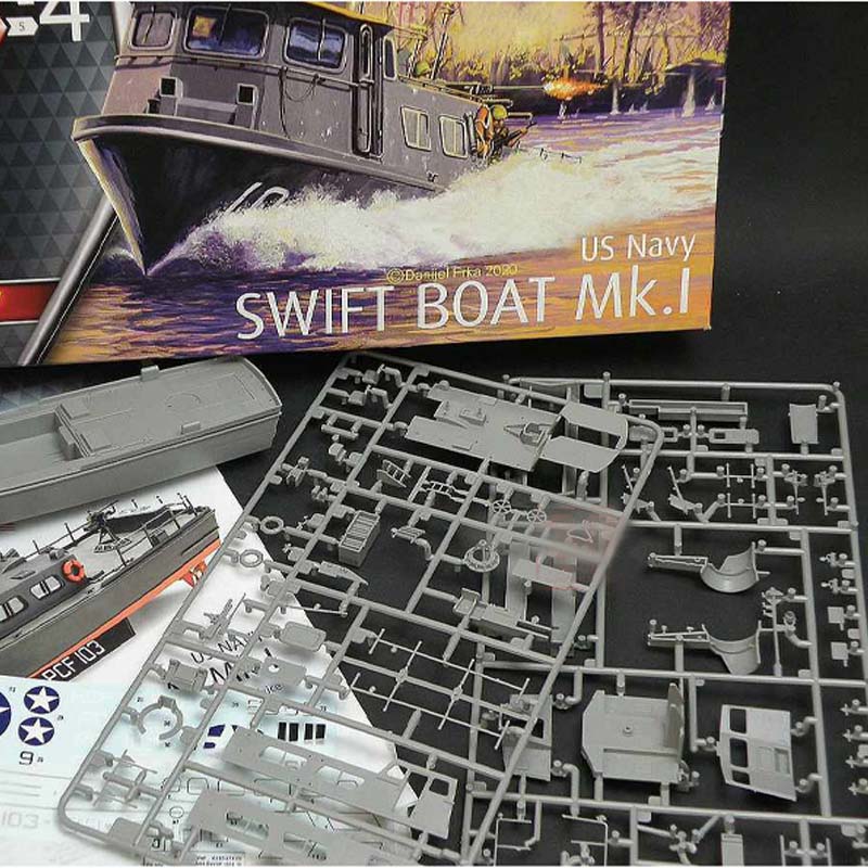 1/72 SWIFT BOAT Mk.I Model łod – Model Kit U Boat recenzja i cena