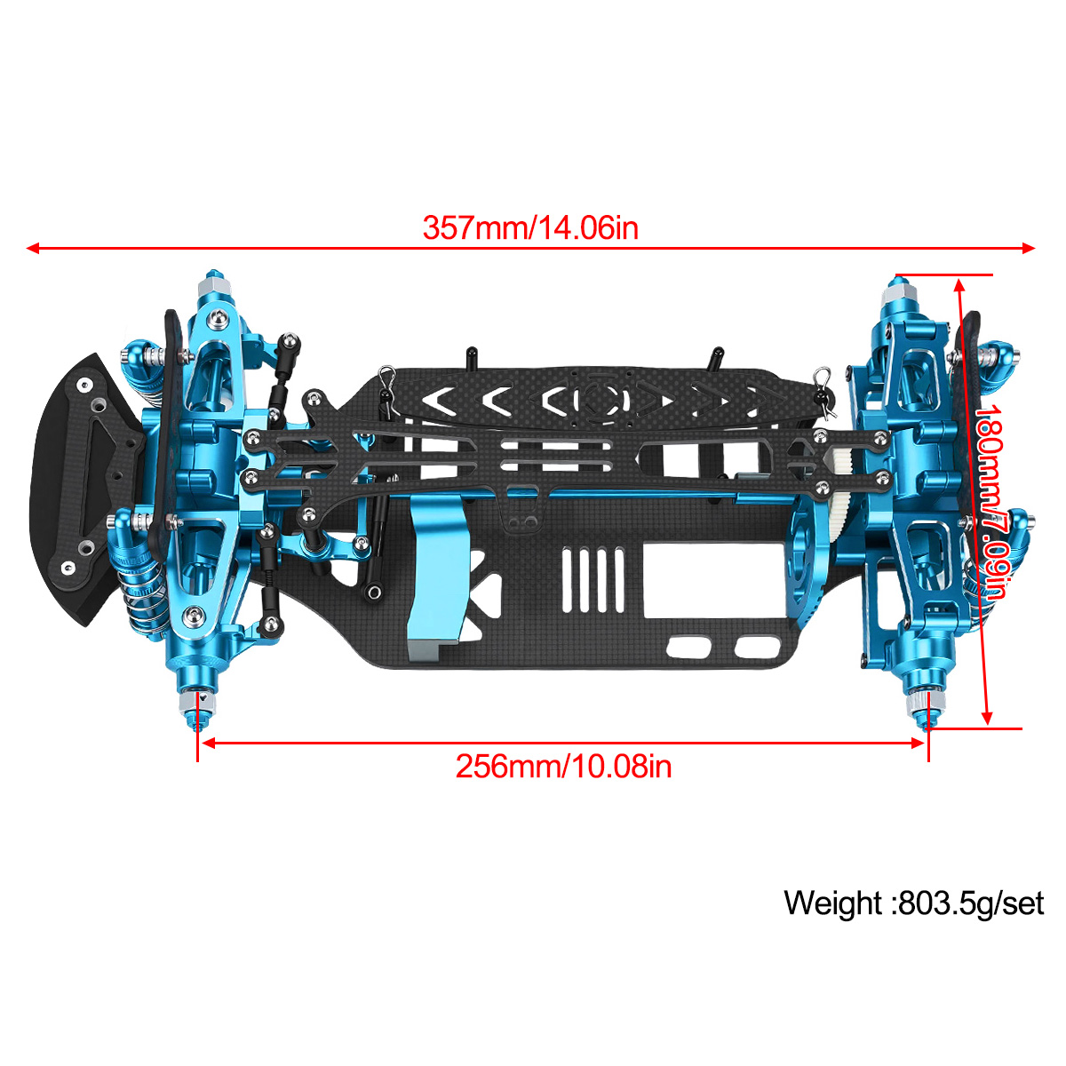 Aluminiowa i karbonowa rama po – Model Kit Tamiya recenzja i cena