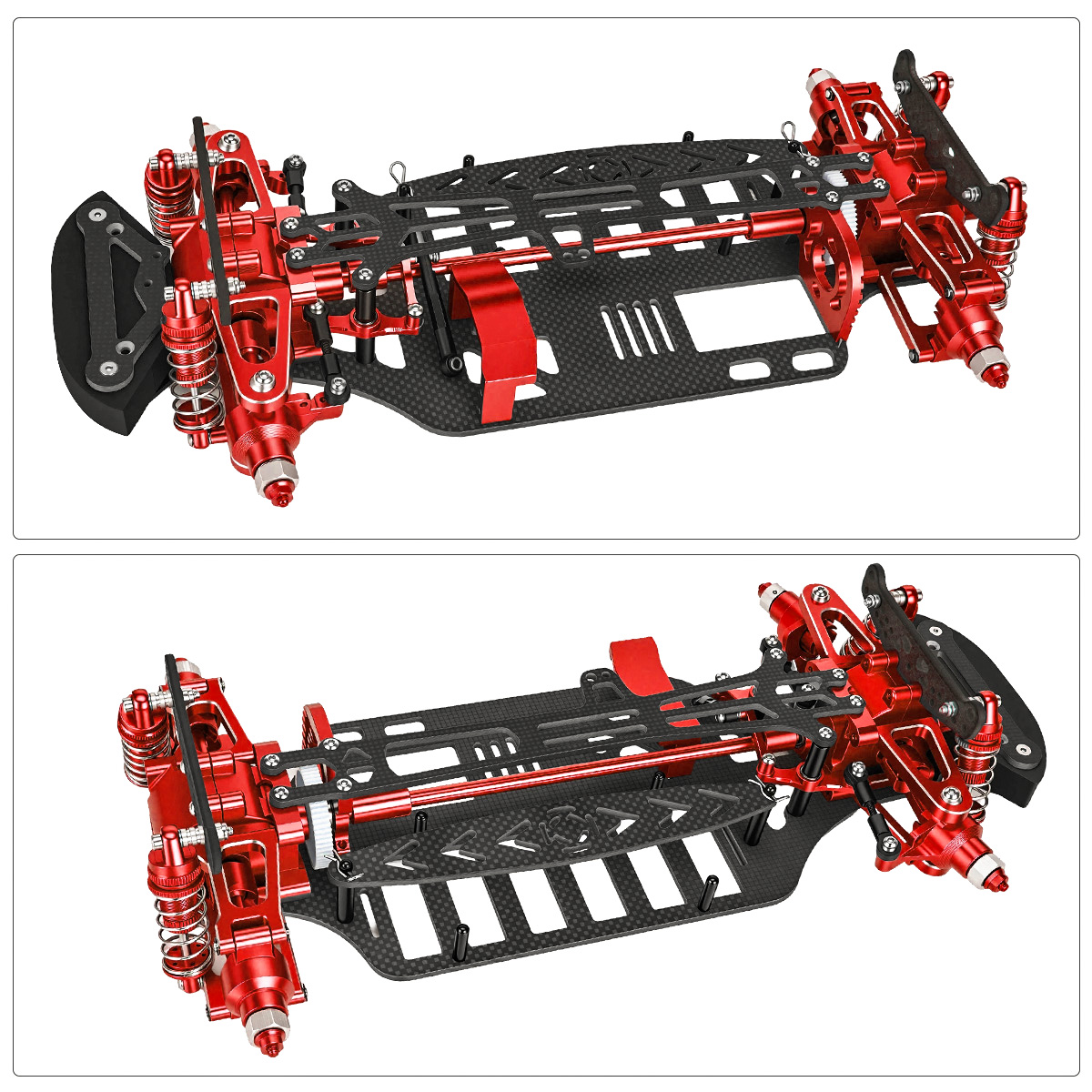 Aluminiowa i karbonowa rama po – Model Kit Tamiya recenzja i cena