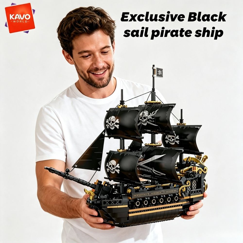 KAVOWORLD 801 elementów Czarny – Model Kit U Boat recenzja i cena