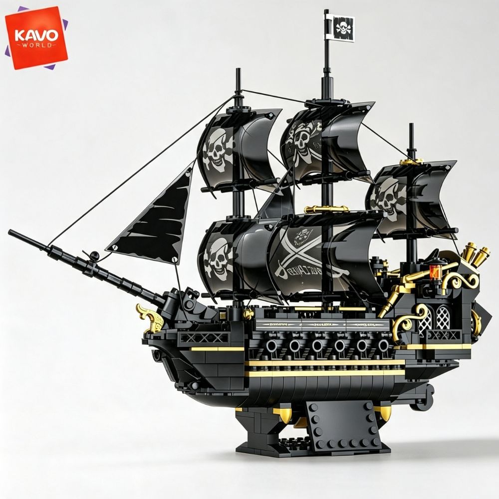 KAVOWORLD 801 elementów Czarny – Model Kit U Boat recenzja i cena