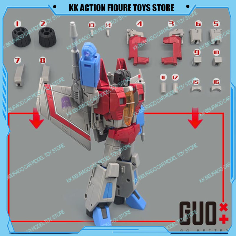 GUO Studio Transformacja SS86  – Model Kit Studio recenzja i cena