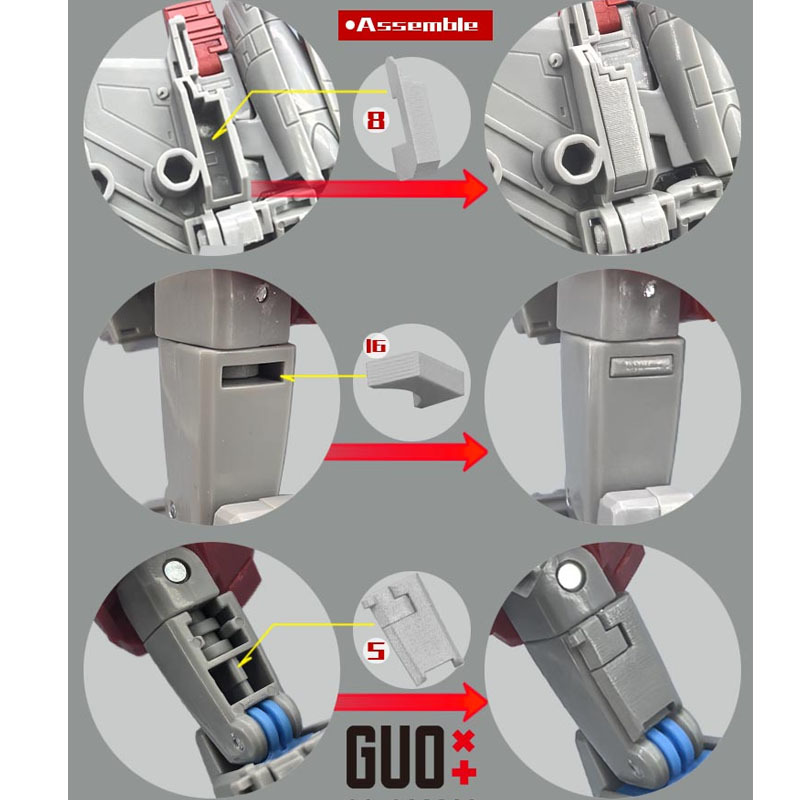 GUO Studio Transformacja SS86  – Model Kit Studio recenzja i cena
