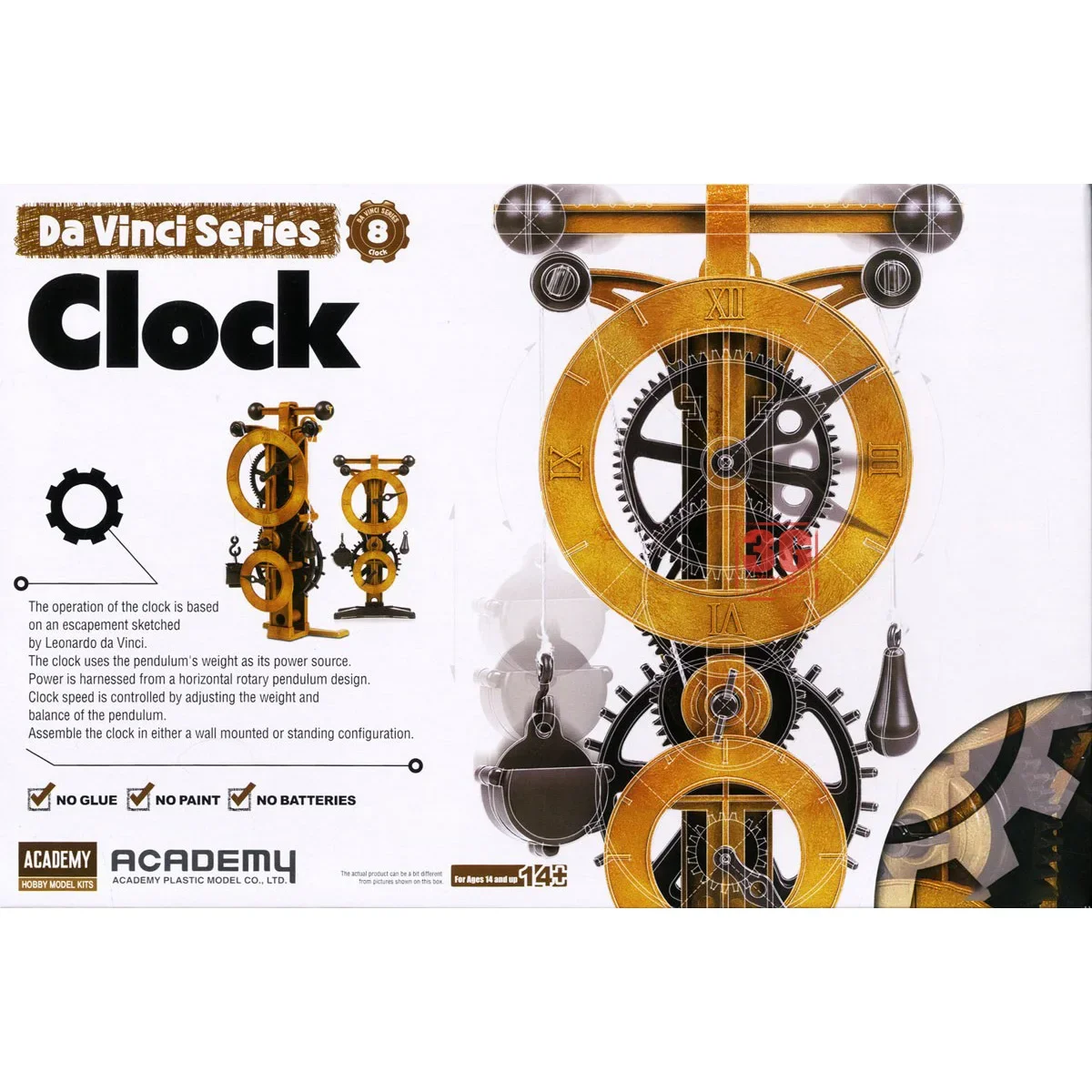 Model akademii Da Vinci Scienc – Model Kit Glue recenzja i cena