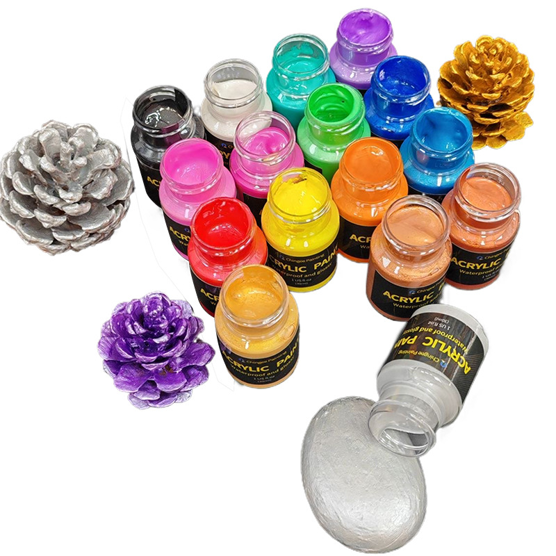 Zestaw pigmentów akrylowych pe – Metallic Paint Set recenzja i cena