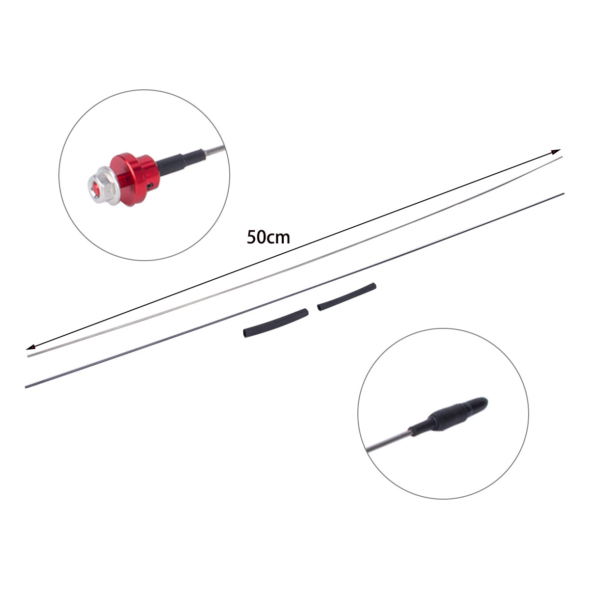 50cm metalowa regulowana anten – Model Kit Tamiya recenzja i cena