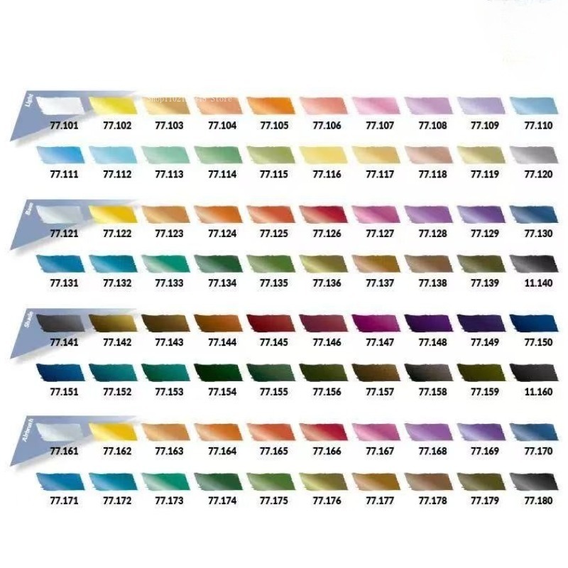 Zestaw farb metalicznych na ba – Metallic Paint Set recenzja i cena